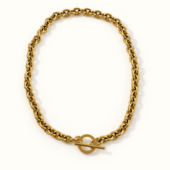 Dorada Toggle Link Necklace