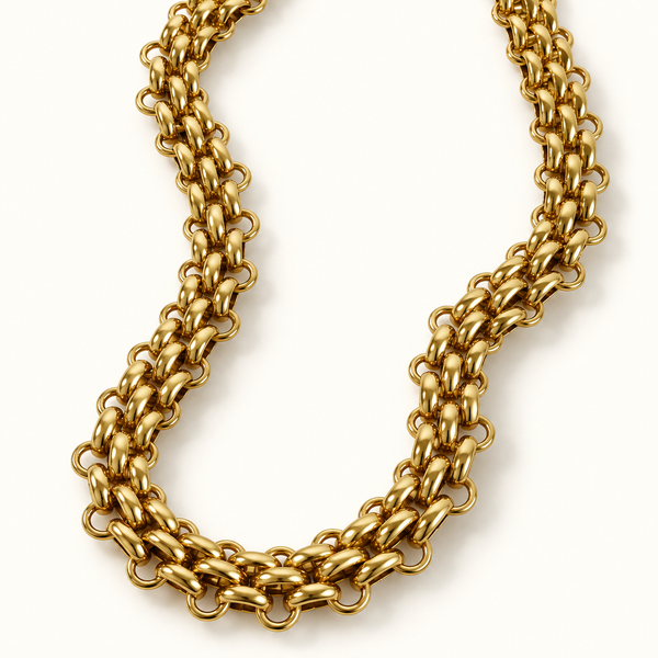 Pureza Woven Chain Necklace