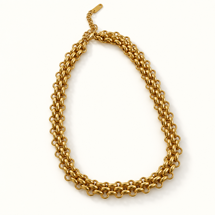Pureza Woven Chain Necklace