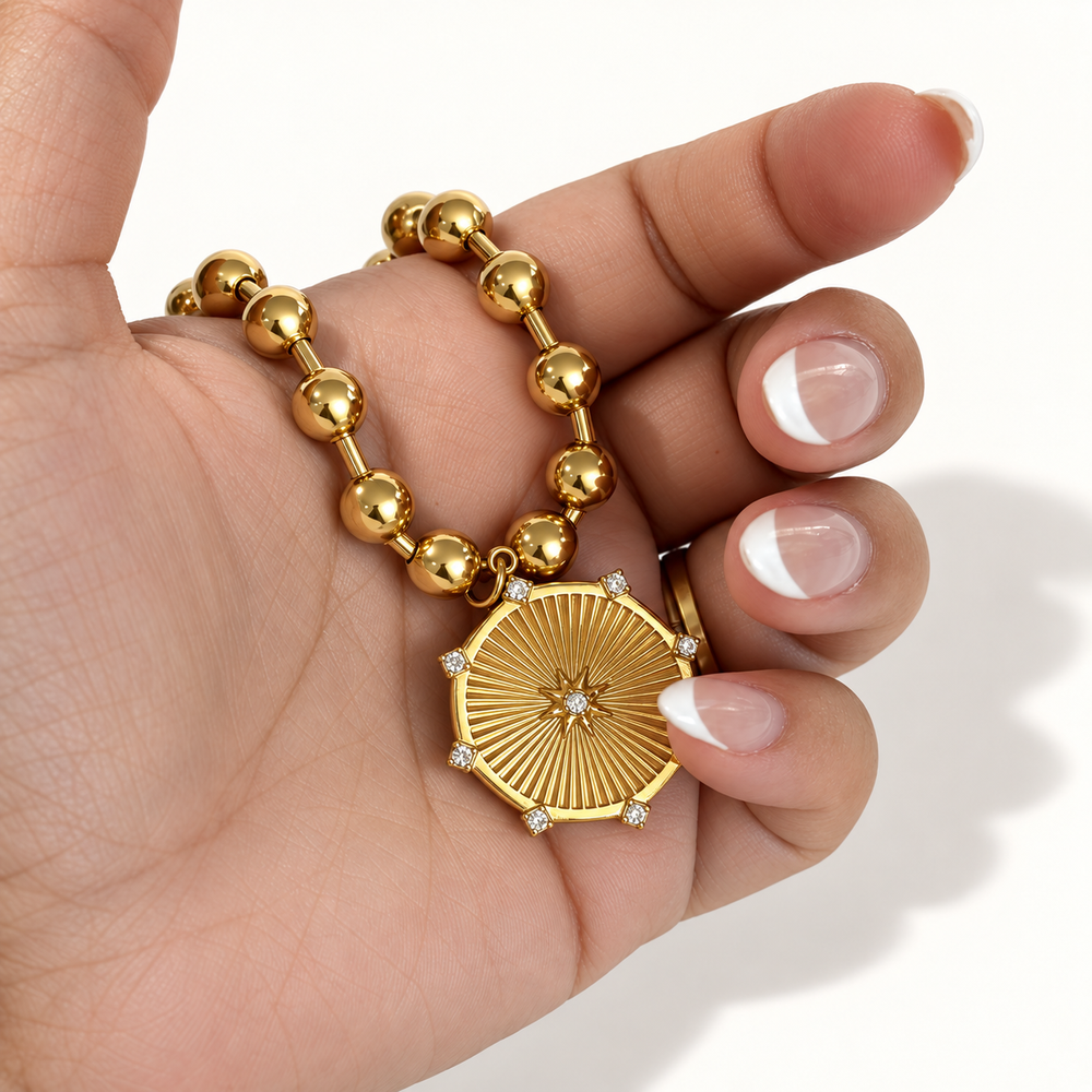 Estrella Medallion Necklace