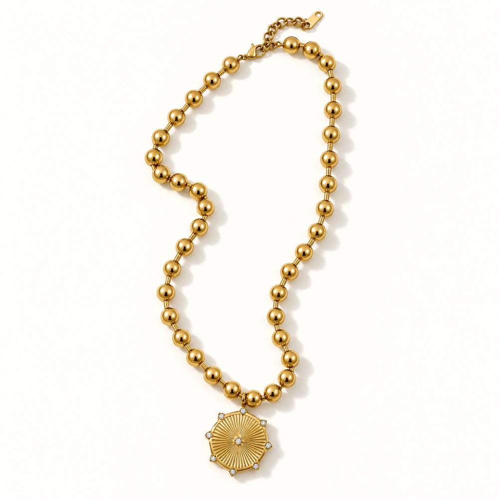 Estrella Medallion Necklace