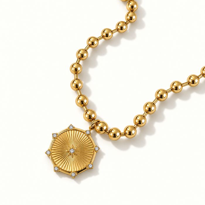 Estrella Medallion Necklace