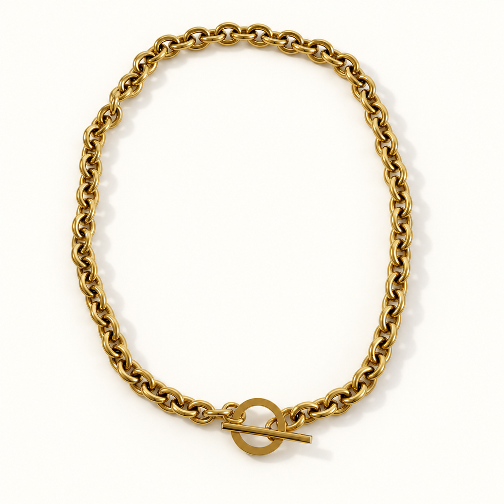Dorada Toggle Link Necklace