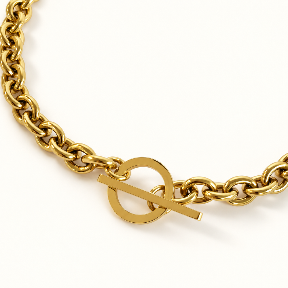 Dorada Toggle Link Necklace