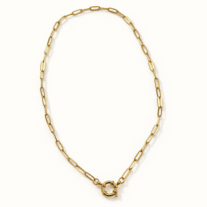 Slay Paperclip Chain Necklace