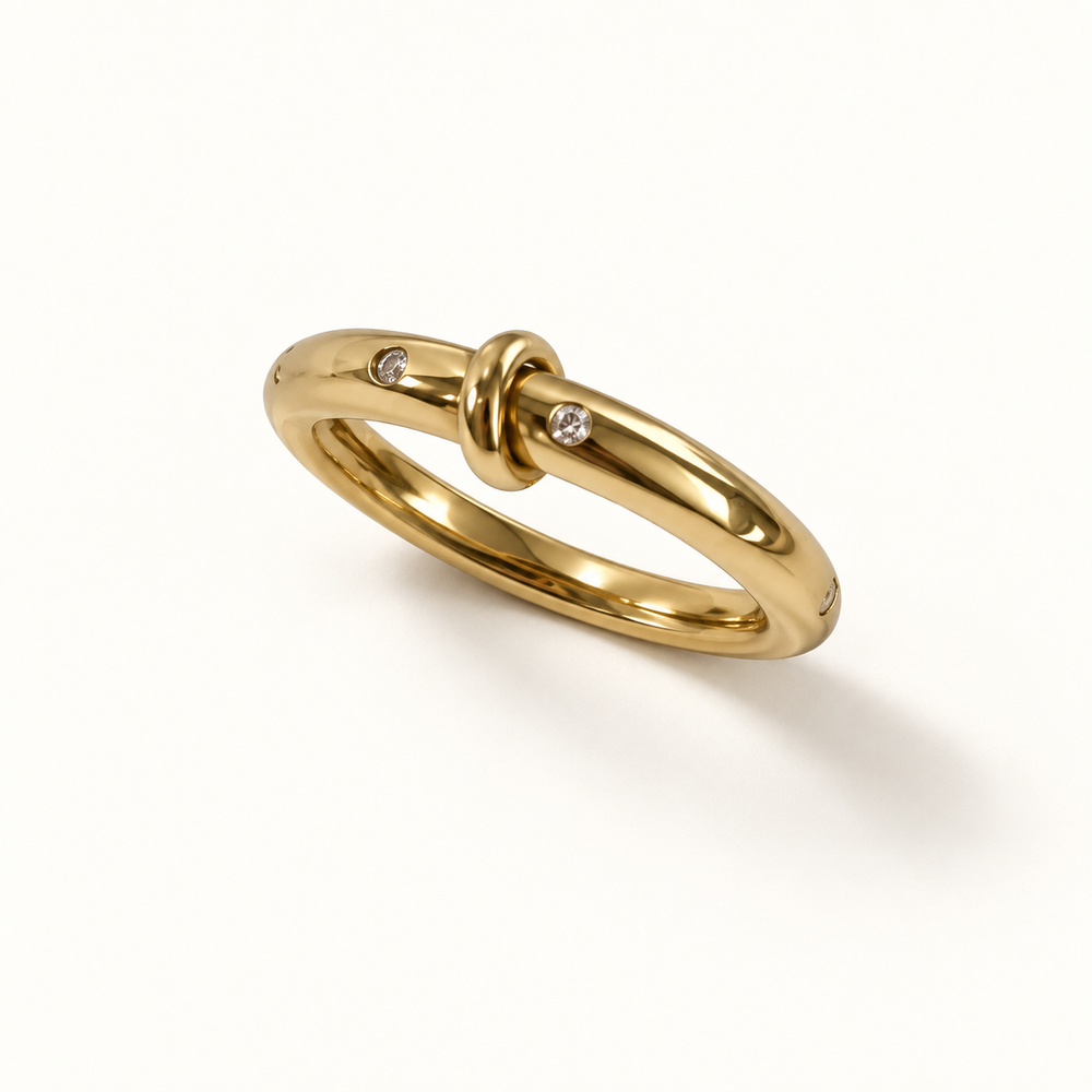 Chispa Knot Ring