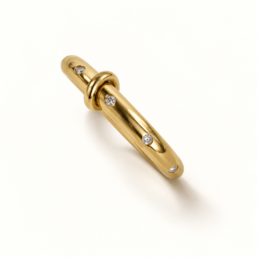 Chispa Knot Ring
