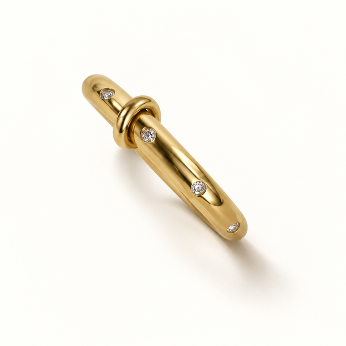 Chispa Knot Ring