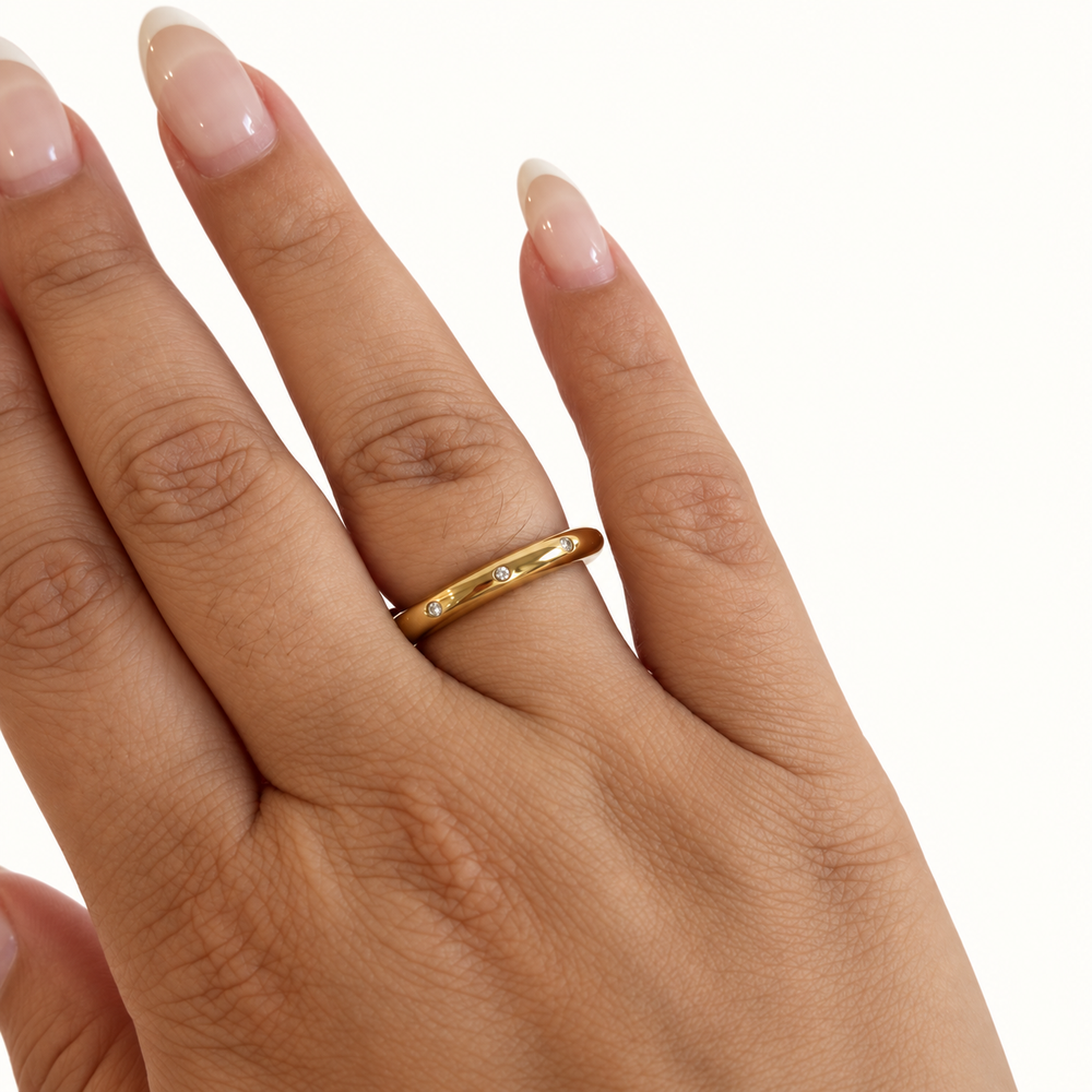 Chispa Knot Ring