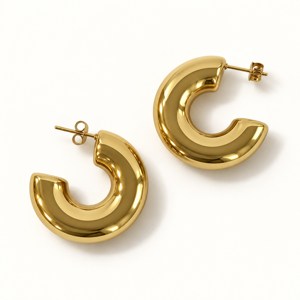 Gruesa Hoop Earrings