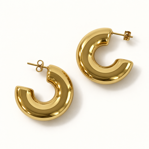 Gruesa Hoop Earrings